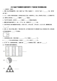 2023届辽宁省朝阳市北票市数学三下期末复习检测模拟试题含解析