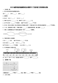 2023届青海省海南藏族自治州数学三下期末复习检测模拟试题含解析