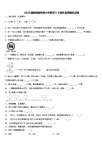 2023届陕西省陕柴小学数学三下期末监测模拟试题含解析