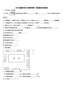 2023届通许县三年级数学第二学期期末检测试题含解析