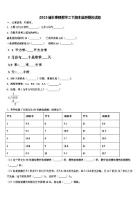 2023届长泰县数学三下期末监测模拟试题含解析