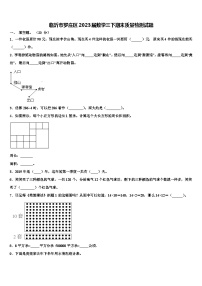 临沂市罗庄区2023届数学三下期末质量检测试题含解析