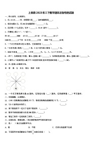 上思县2023年三下数学期末达标检测试题含解析