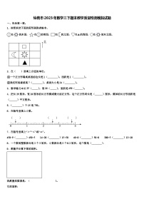 仙桃市2023年数学三下期末教学质量检测模拟试题含解析