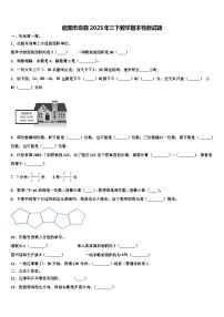 信阳市息县2023年三下数学期末检测试题含解析