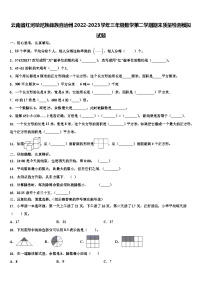 云南省红河哈尼族彝族自治州2022-2023学年三年级数学第二学期期末质量检测模拟试题含解析