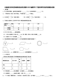 云南省红河哈尼族彝族自治州元阳县2023届数学三下期末教学质量检测模拟试题含解析