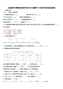 云南省怒江傈僳族自治州泸水县2023届数学三下期末学业质量监测试题含解析