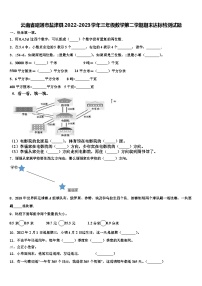 云南省昭通市盐津县2022-2023学年三年级数学第二学期期末达标检测试题含解析