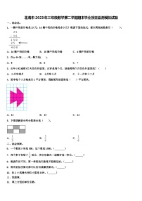 北海市2023年三年级数学第二学期期末学业质量监测模拟试题含解析