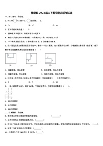 博湖县2023届三下数学期末联考试题含解析