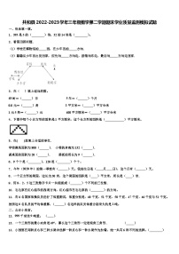 共和县2022-2023学年三年级数学第二学期期末学业质量监测模拟试题含解析