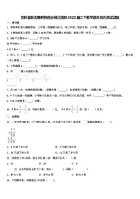 吉林省延边朝鲜族自治州汪清县2023届三下数学期末综合测试试题含解析