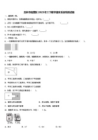 吉林市船营区2023年三下数学期末质量检测试题含解析