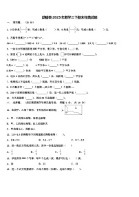 勐腊县2023年数学三下期末经典试题含解析