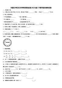 内蒙古呼伦贝尔市鄂伦春自治旗2023届三下数学期末调研试题含解析