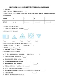 周口市沈丘县2023年三年级数学第二学期期末综合测试模拟试题含解析