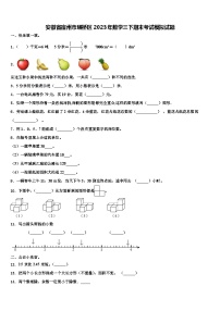 安徽省宿州市埇桥区2023年数学三下期末考试模拟试题含解析