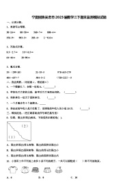 宁夏回族吴忠市2023届数学三下期末监测模拟试题含解析