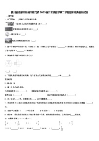 四川省成都市彭州市桂花镇2023届三年级数学第二学期期末经典模拟试题含解析