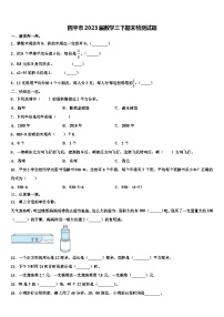 四平市2023届数学三下期末检测试题含解析