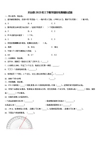 天台县2023年三下数学期末经典模拟试题含解析