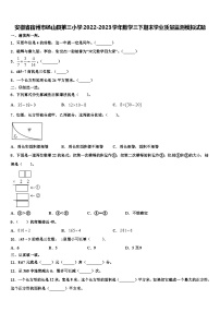 安徽省宿州市砀山县第三小学2022-2023学年数学三下期末学业质量监测模拟试题含解析