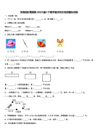 定西地区陇西县2023届三下数学期末综合测试模拟试题含解析