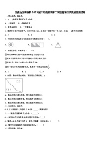 定西地区渭源县2023届三年级数学第二学期期末教学质量检测试题含解析