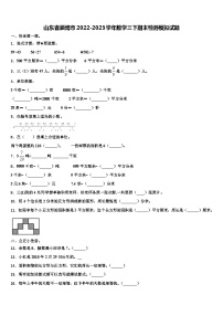 山东省淄博市2022-2023学年数学三下期末检测模拟试题含解析