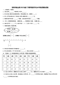 宝鸡市岐山县2023届三下数学期末学业水平测试模拟试题含解析