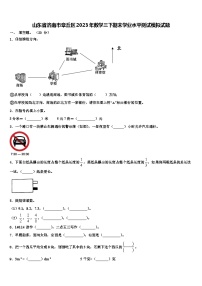 山东省济南市章丘区2023年数学三下期末学业水平测试模拟试题含解析