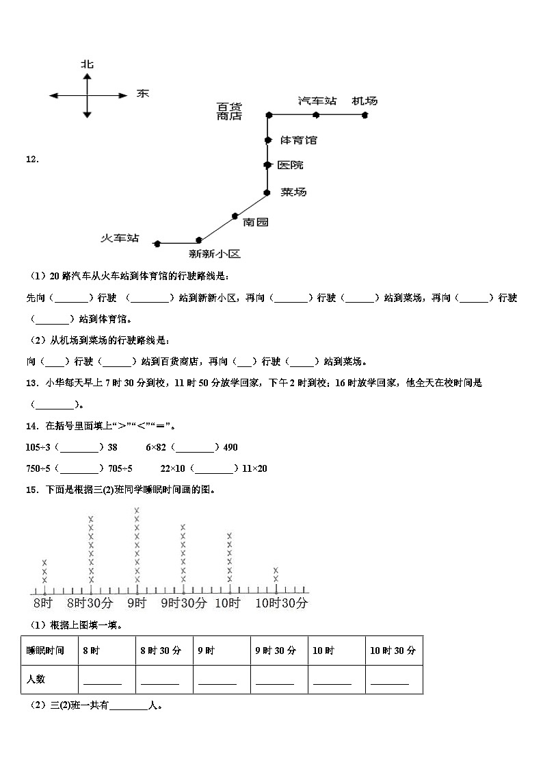 山西省临汾市侯马市2023届三下数学期末含解析第2页