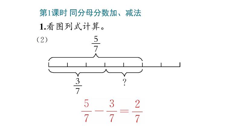 6 分数的加法和减法课件PPT第5页