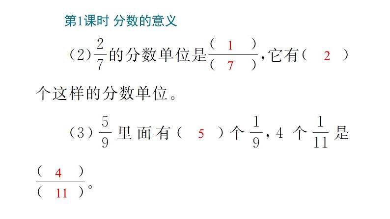 4 分数的意义和性质（1~10课时）课件PPT08