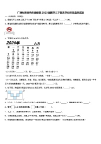 广西壮族百色市德保县2023届数学三下期末学业质量监测试题含解析