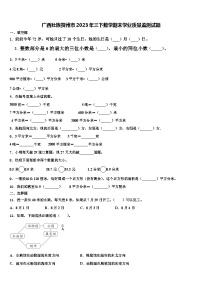 广西壮族贺州市2023年三下数学期末学业质量监测试题含解析