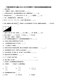 广西壮族桂林市七星区2022-2023学年数学三下期末质量跟踪监视模拟试题含解析