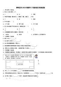 攀枝花市2023年数学三下期末复习检测试题含解析