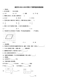 新沂市2022-2023学年三下数学期末经典试题含解析