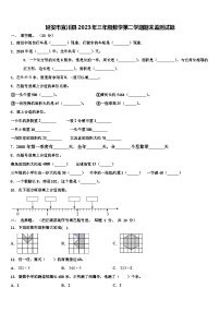 延安市宜川县2023年三年级数学第二学期期末监测试题含解析