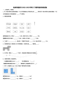 杭州市临安市2022-2023学年三下数学期末预测试题含解析