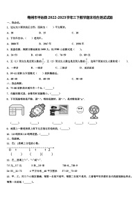 梅州市平远县2022-2023学年三下数学期末综合测试试题含解析