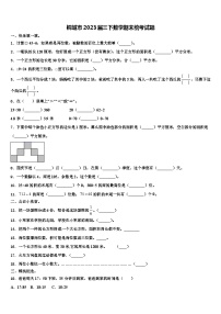 桐城市2023届三下数学期末统考试题含解析