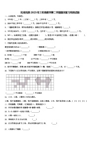 托克托县2023年三年级数学第二学期期末复习检测试题含解析