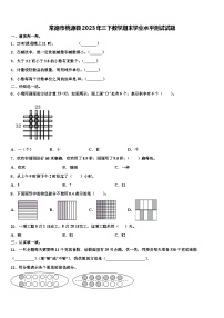 常德市桃源县2023年三下数学期末学业水平测试试题含解析