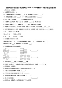 新疆维吾尔克拉玛依市白碱滩区2022-2023学年数学三下期末复习检测试题含解析