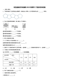 河北省保定市涞源县2023年数学三下期末统考试题含解析