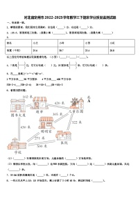 河北省定州市2022-2023学年数学三下期末学业质量监测试题含解析