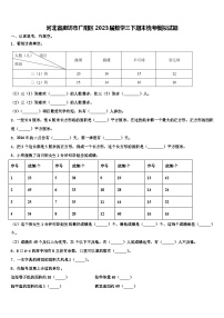 河北省廊坊市广阳区2023届数学三下期末统考模拟试题含解析